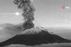 Meksika’daki Popocatepetl Yanardağı’nda 11 günde 6. patlama