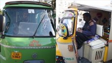 Pakistan'daki rikşa şoförleri AA'nın 'Yılın Fotoğrafları' oylamasına katıldı