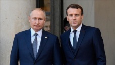 Rusya Devlet Başkanı Putin ile Fransa Cumhurbaşkanı Macron telefonda görüştü