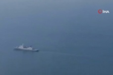 Rusya, Hollanda'ya ait savaş gemisine yapılan müdahalenin görüntülerini yayınladı