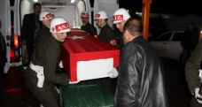 Şehidin cenazesi, Bursa'dan Gaziantep’e getirildi