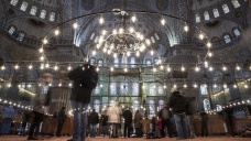Sultanahmet Camisi'nde 'video mapping' sunumu
