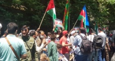 Tahran’da Filistin’e destek gösterisi yapıldı