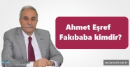 Tarım Gıda ve Hayvancılık Bakanı Dr Ahmet Eşref Fakıbaba Biyografisi