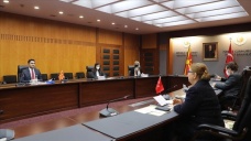 Ticaret Bakanı Ruhsar Pekcan Kuzey Makedonya Ekonomi Bakanı Kreshnik Bekteshi ile görüştü