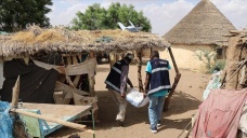 TİKA, Sudan'daki Eritreli mültecilere 20 ton gıda yardımında bulundu