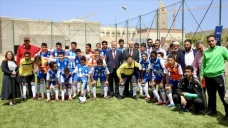 TİKA’dan Libya’daki işitme ve konuşma engelli sporculara malzeme desteği