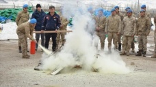 Tunceli'de jandarma ekiplerine doğal afetlerle mücadele eğitimi verildi