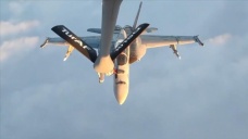Türk Hava Kuvvetleri, ABD savaş uçaklarına uluslararası hava sahasında yakıt ikmali yaptı