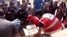 Türk Kızılayı'ndan Irak'taki 875 aileye yemek yardımı