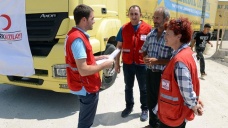 Türk Kızılayından Suriye'ye insani yardım