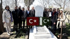 'Türki Lala' ekibinden Abdurrahman Peşaveri'nin kabrine ziyaret