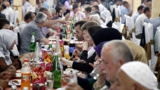 Türkiye Diyanet Vakfı Sırbistan'da iftar verdi