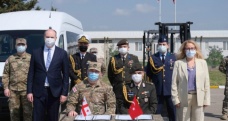 Türkiye, Gürcistan'a askeri havaalanı için araç ve teçhizat hibe etti
