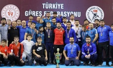 Türkiye Güreş Süper Ligi'nde şampiyon ASKİ Spor
