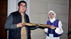 Türkiye, Kırgızistan'ın başkenti Bişkek'te toplu iftar verdi