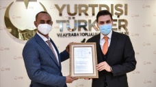 Türkiye'de burslu eğitim gören Somalili Bakan Nur'dan YTB'ye ziyaret