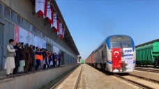 Türkiye'den uzanan yardım eli ikinci 'İyilik Treni' Afganistan'a ulaştı