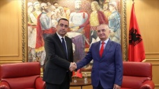 Türkiye'nin Tiran Büyükelçisi güven mektubunu Arnavutluk Cumhurbaşkanı Meta'ya sundu