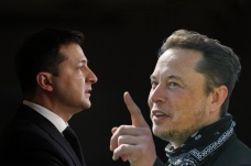 Ukrayna Devlet Başkanı Zelenskiy, Elon Musk ile görüştü
