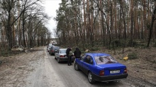 Ukrayna'da siviller mayın tehlikesinin sürdüğü köylere giremiyor