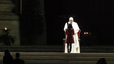 Vatikan'da Paskalya Yortusu öncesinde 'Haç Yolu' ayini yapıldı