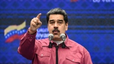 Venezuela Devlet Başkanı Maduro, Kolombiya'daki gösteriler nedeniyle uluslararası toplumu eleşt