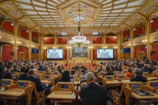 Zelenskiy, Rus saldırılarının başlamasından bu yana 19 parlamentoya hitap etti