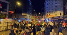Zonguldak'ta İsrail'e tepki gösterisi