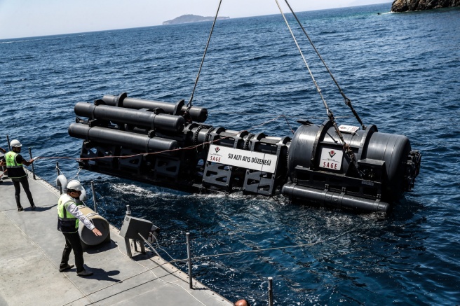 Türkiye’nin ilk denizaltı test altyapısı tesisi açıldı